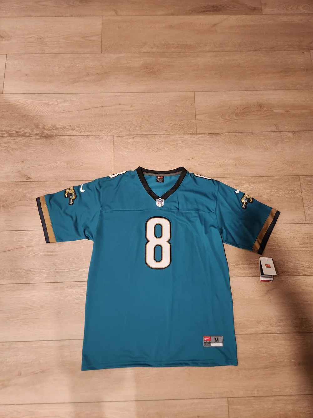 Vintage Y2K Jacksonville Jaguars Mark Brunell Embroidered Mens Size Medium Jerse